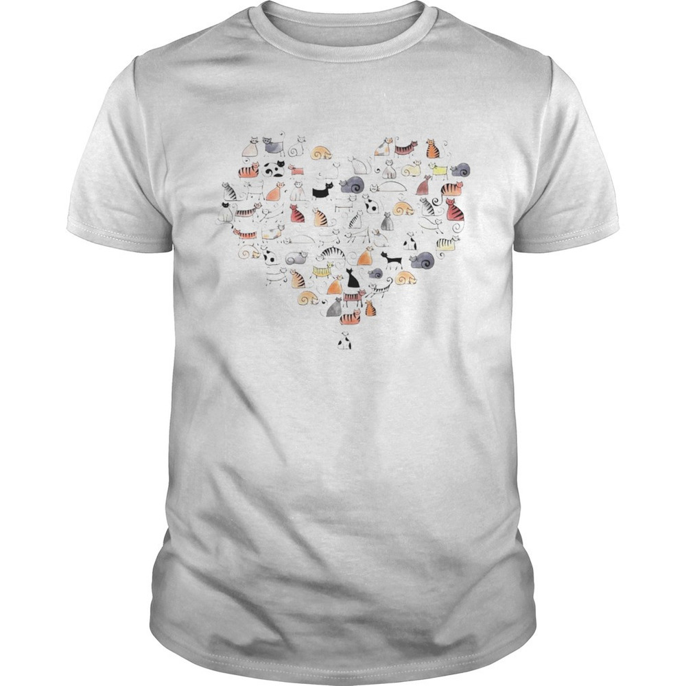 Cats In The Heart Shirt